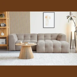 Nimara Akustikpanel i egetræsfiner 2400x520x18 mm* Akustikpaneler I Sort|Akustikpaneler I Røget Eg