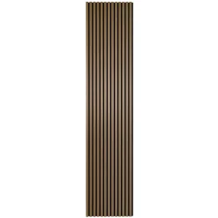 Nimara Akustikpanel i røget egetræsfiner 2400x520x18 mm* Akustikpaneler I Sort|Akustikpaneler I Røget Eg