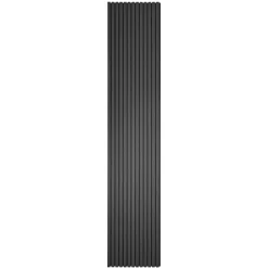 Nimara Akustikpanel i sort egetræsfiner 2600x520x18 mm* Akustikpaneler I Sort|Akustikpaneler I Røget Eg