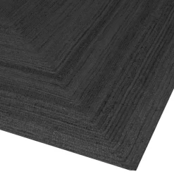 Nimara Alex tæppe - Sort jute 135x65* Jute Tæpper