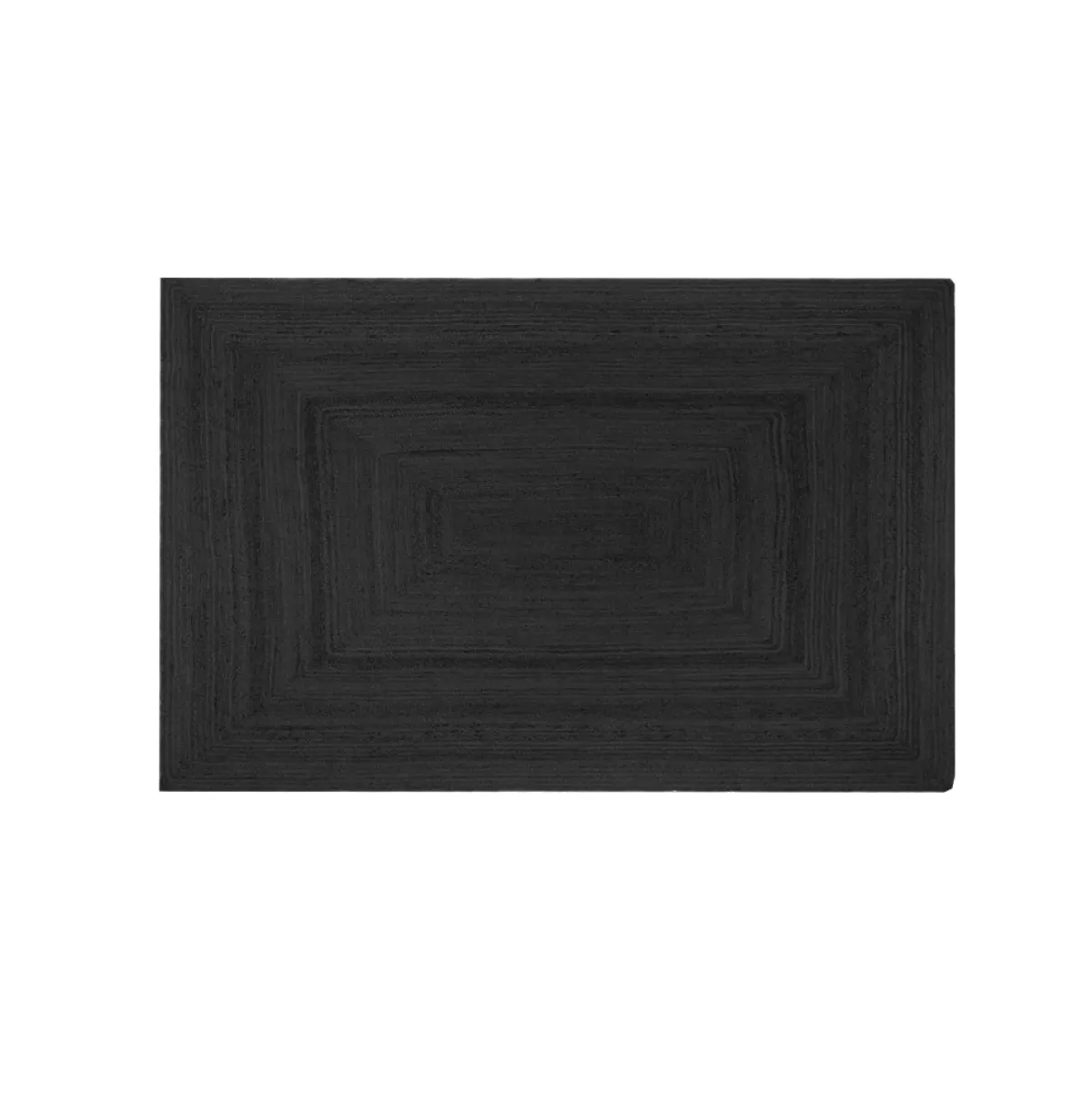 Nimara Alex tæppe - Sort jute 90x60* Jute Tæpper