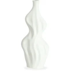 Nimara Alva keramik vase hvid 25 cm* Vaser