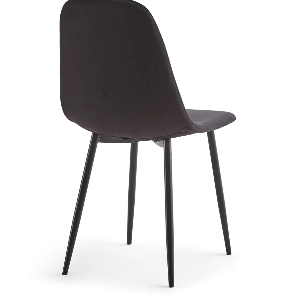 Nimara Anna spisebordsstol - polstret sort velour* Spisebordsstole