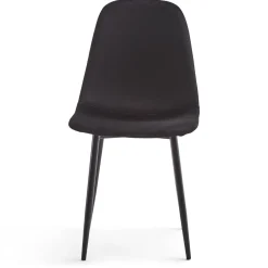 Nimara Anna spisebordsstol - polstret sort velour* Spisebordsstole