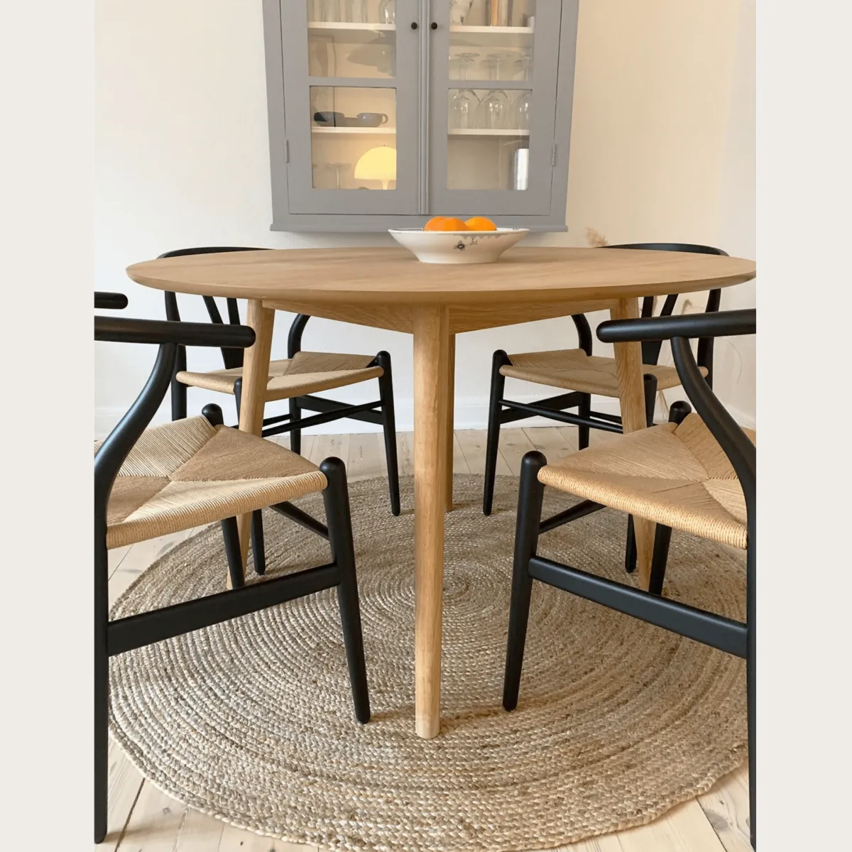 Nimara Arthur rundt tæppe - Jute Ø150 cm* Jute Tæpper