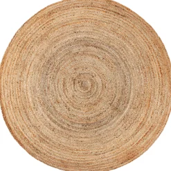 Nimara Arthur rundt tæppe - Jute Ø220 cm* Jute Tæpper