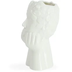Nimara Asti keramik vase i hvid 19,8 cm* Vaser