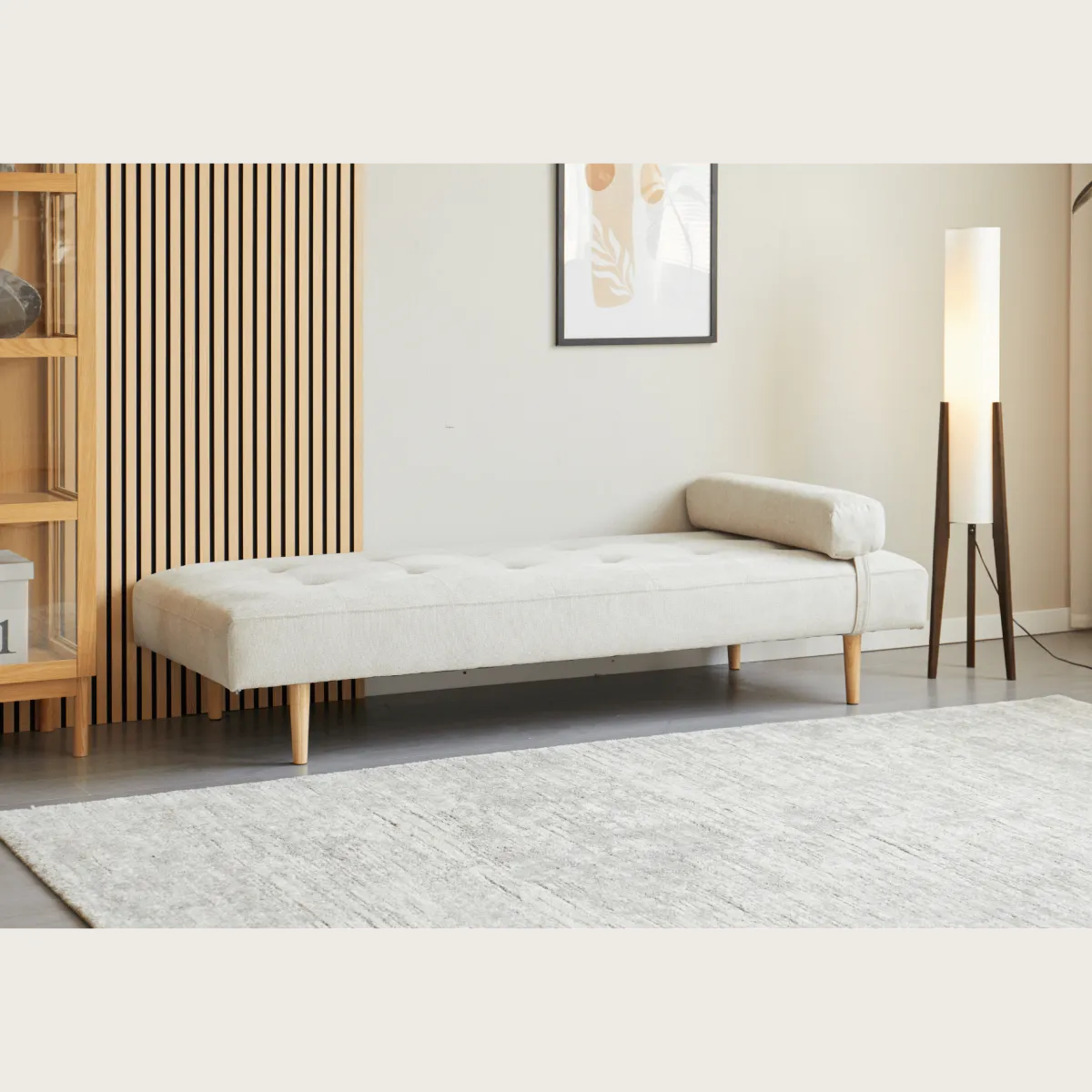 Nimara Audrey daybed beige H:56 x B:80 x L:200* Daybeds