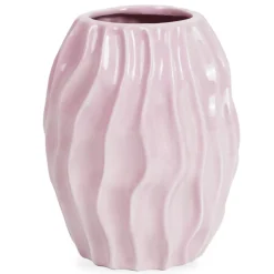 Nimara Betty keramik vase lyserød 15,4 cm* Vaser