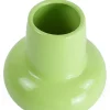 Nimara Birka keramik vase grøn 15 cm* Vaser