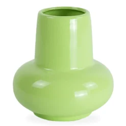 Nimara Birka keramik vase grøn 15 cm* Vaser
