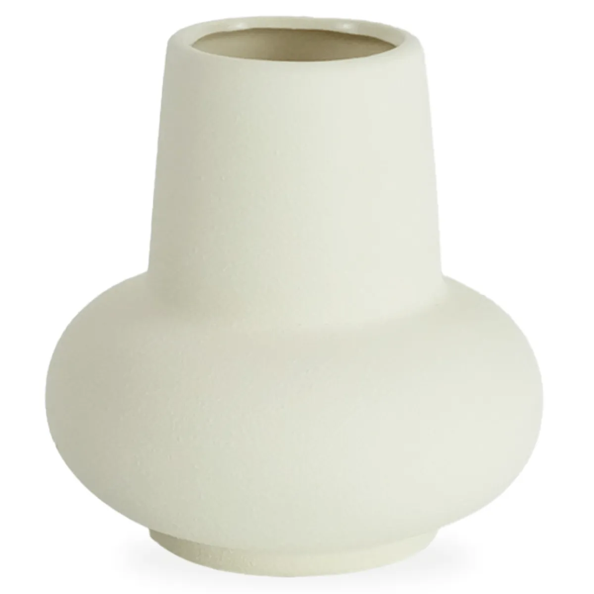 Nimara Birka keramik vase sand 15 cm* Vaser