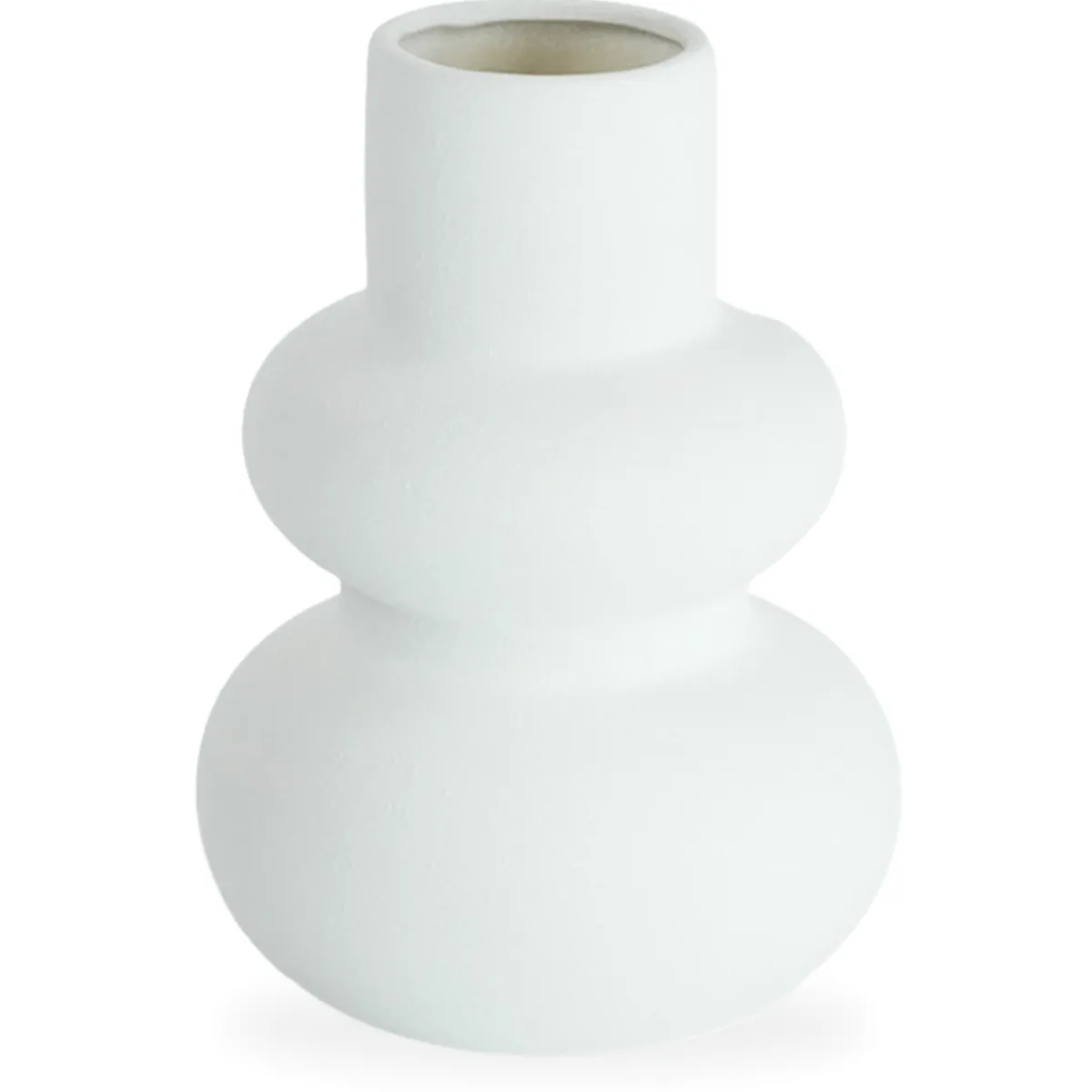 Nimara Bliss keramik vase hvid 19,5 cm* Vaser