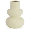Nimara Bliss keramik vase sand 19,5 cm* Vaser