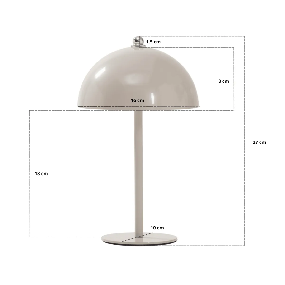 Nimara Bloom bordlampe Sort* Bordlamper