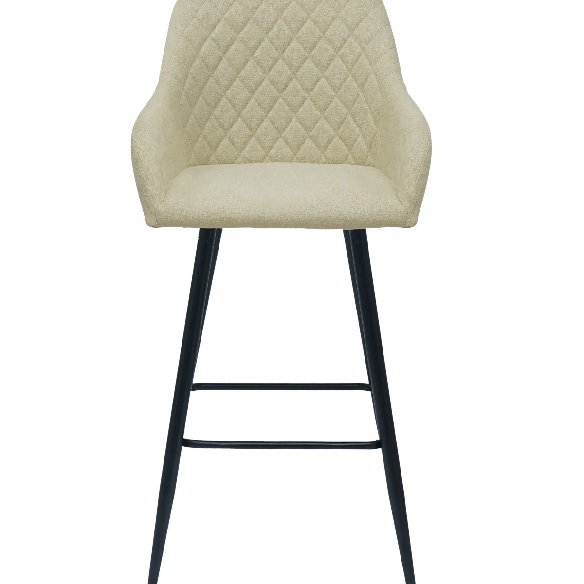 Nimara Carlo barstol - beige med armlæn 65 cm* Barstole