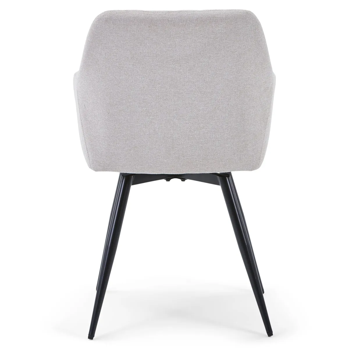 Nimara Carlo spisebordsstol - Beige polstret med drejefunktion 360 grader* Spisebordsstole|Skrivebordsstole