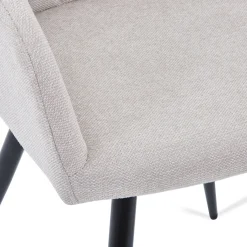 Nimara Carlo spisebordsstol - Beige polstret med drejefunktion 360 grader* Spisebordsstole|Skrivebordsstole