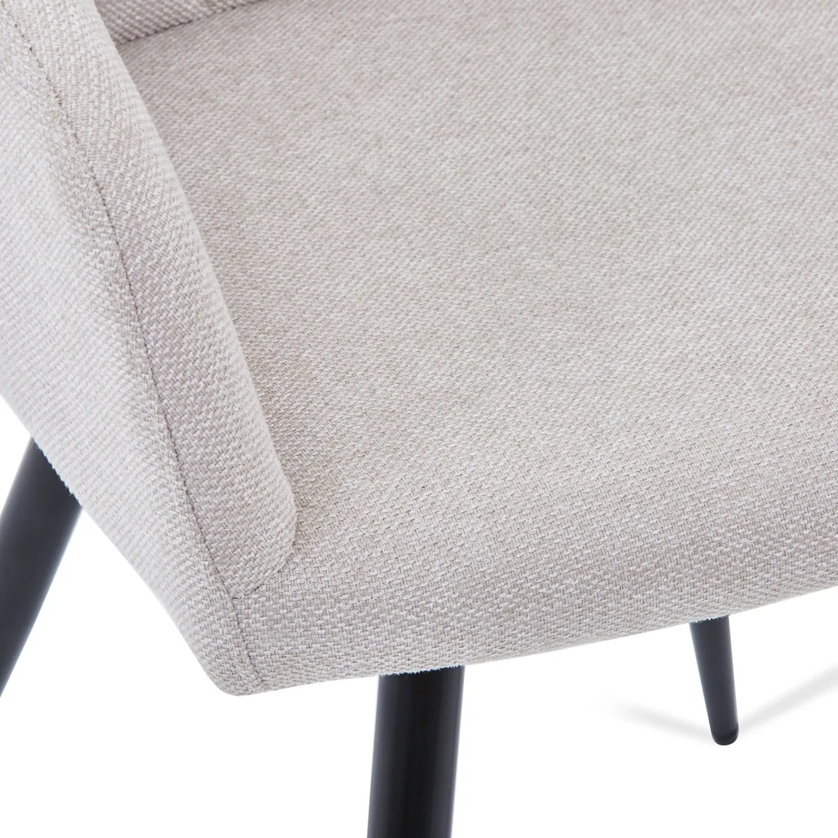 Nimara Carlo spisebordsstol - Beige polstret med drejefunktion 360 grader* Spisebordsstole|Skrivebordsstole