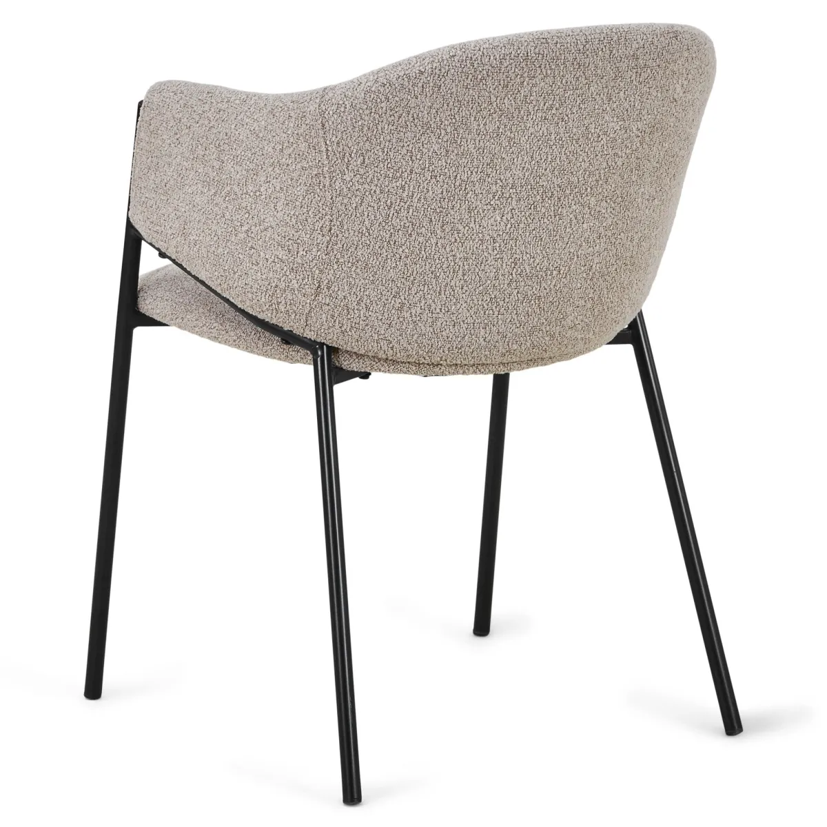 Nimara Carolina spisebordsstol i beige boucle* Spisebordsstole