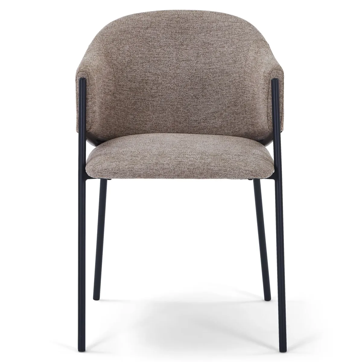 Nimara Carolina spisebordsstol i sand tekstil* Spisebordsstole