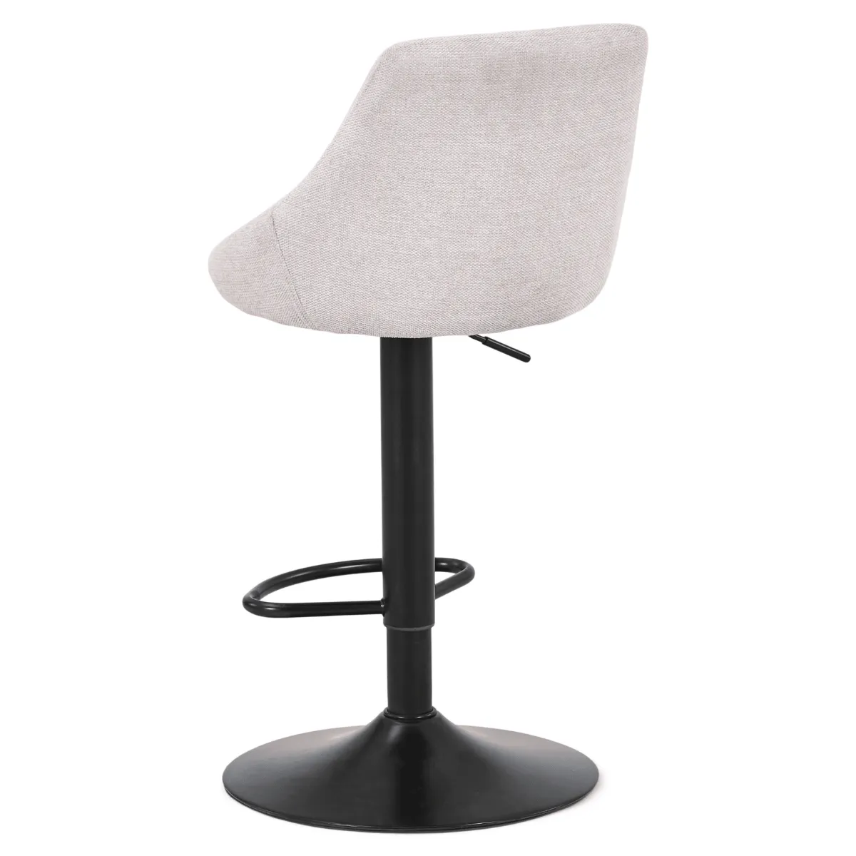 Nimara Cassie - beige justerbar barstol med drejefunktion 360 grader* Barstole