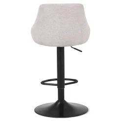 Nimara Cassie - beige justerbar barstol med drejefunktion 360 grader* Barstole