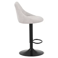 Nimara Cassie - beige justerbar barstol med drejefunktion 360 grader* Barstole