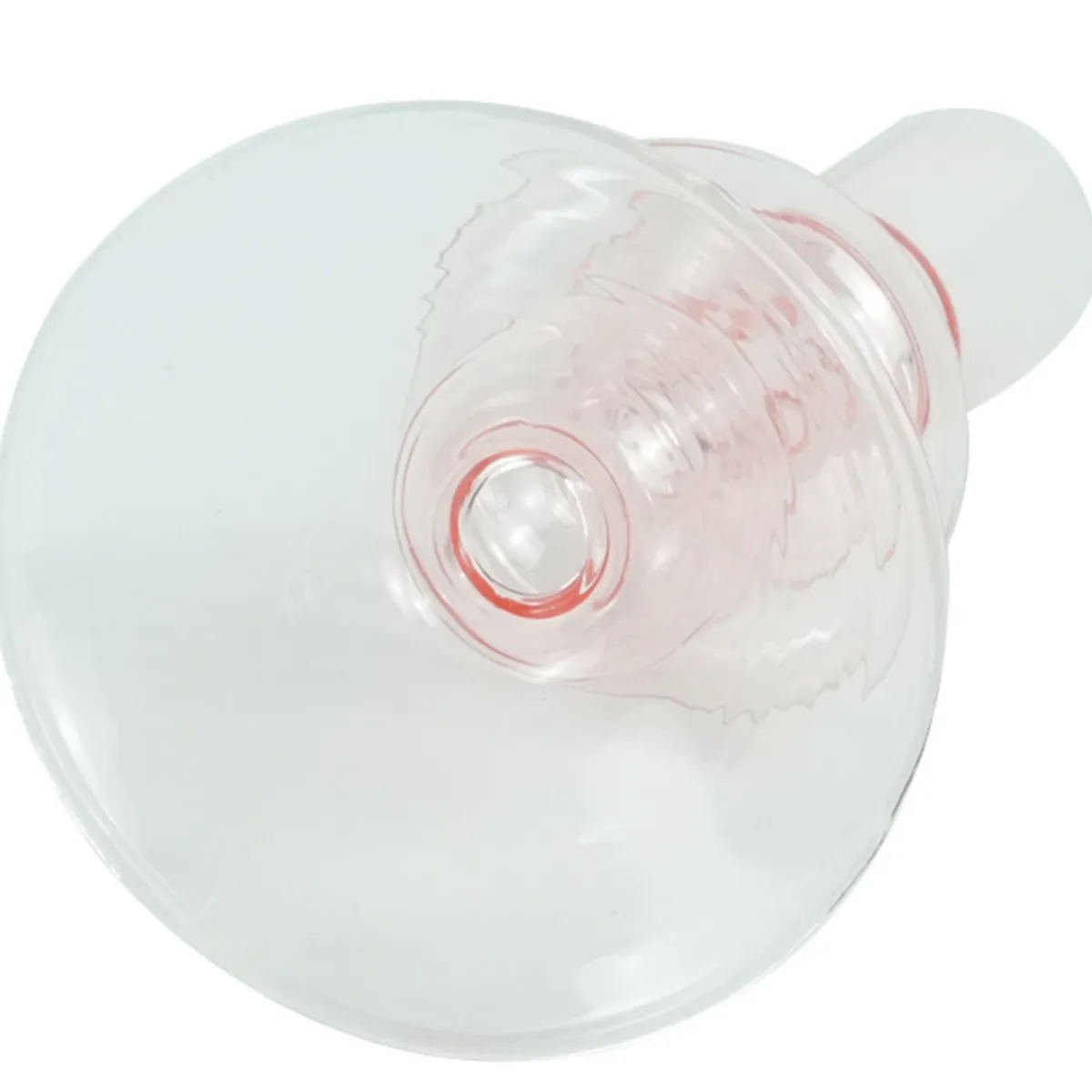 Nimara Chicka lysestage glas lyserød 21 cm* Lysestager