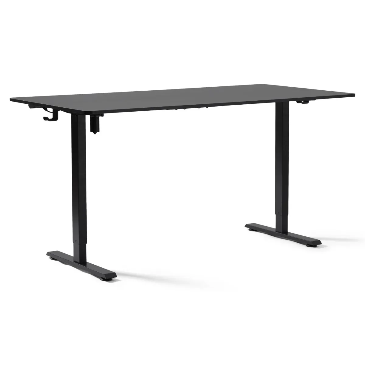 Nimara Damian hæve- og sænkebord skrivebord 160x80 cm i sort* Skriveborde