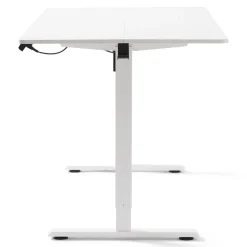 Nimara Damian hæve- og sænkebord skrivebord 160x80 cm i hvid* Skriveborde