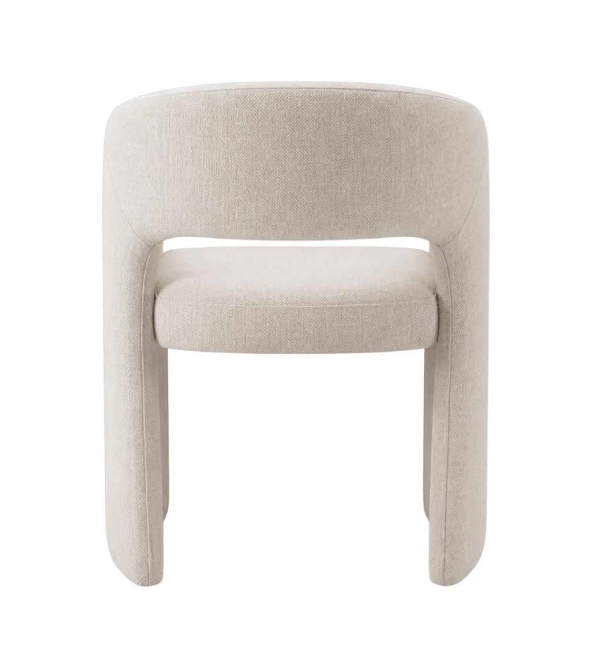 Nimara Daniella spisebordsstol med armlæn i beige* Spisebordsstole