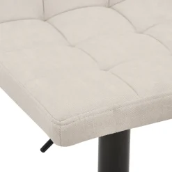 Nimara Diana - beige justerbar barstol med drejefunktion 360 grader* Spisebordsstole|Barstole