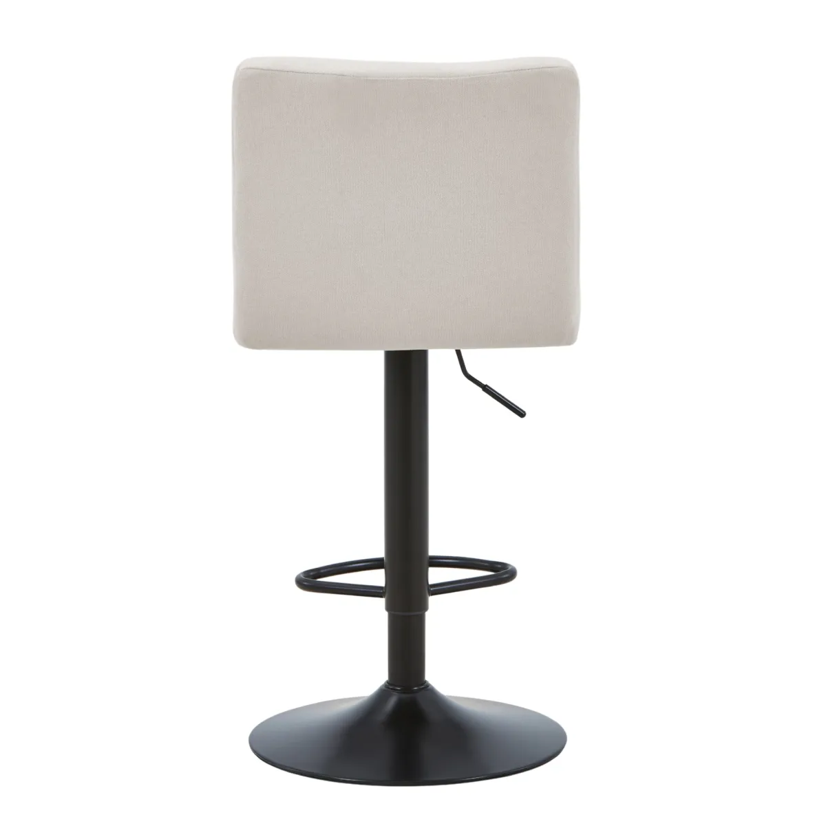 Nimara Diana - beige justerbar barstol med drejefunktion 360 grader* Spisebordsstole|Barstole