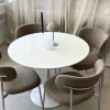 Nimara Diego spisebord hvid Ø90 cm* Spiseborde