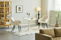 Nimara Diego spisebord hvid Ø90 cm* Spiseborde