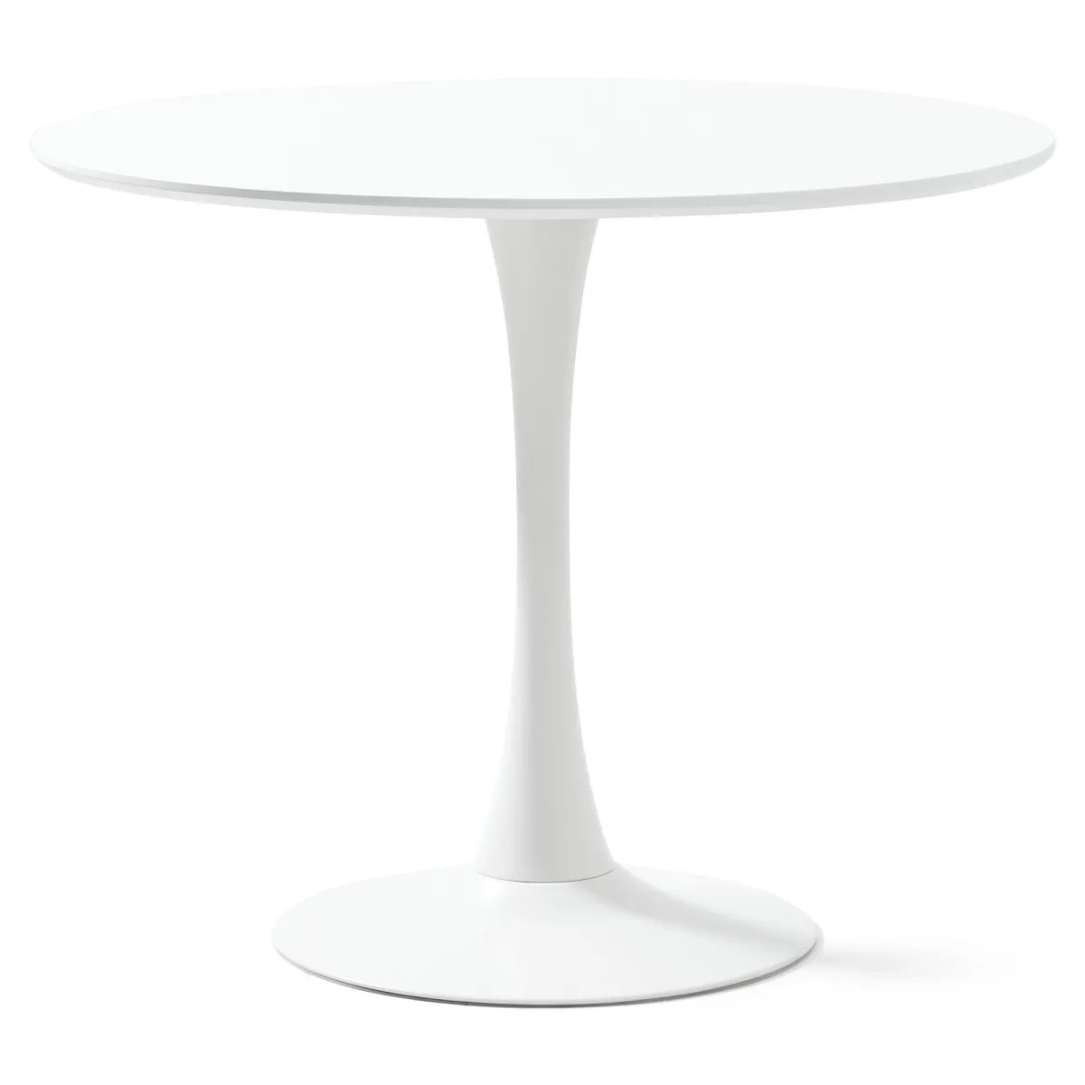 Nimara Diego spisebord hvid Ø90 cm* Spiseborde