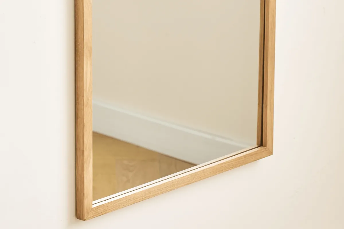 Nimara Elvira spejl 120x50 cm med træramme i eg* Spejle