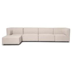 Nimara Emilia modulsofa i beige 4 moduler med højre- og venstrevendt chaiselong L: 328 X D: 158 X H: 72 cm* Sofaer