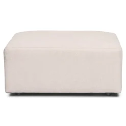 Nimara Emilia puf i beige L: 79 X D: 79 X H: 39 cm* Sofaer|Puffer