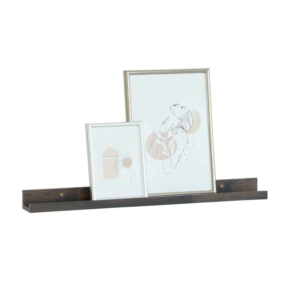 Nimara Emmie billedhylde røget eg 60x7 cm* Hylder|Opbevaring Til Stuen