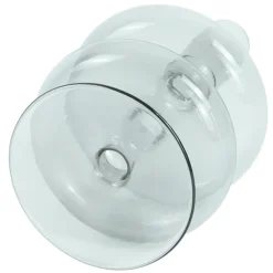 Nimara Fairy glas lysestage grå 15 cm* Lysestager