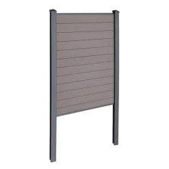 Nimara Finley komposithegn startmodul - H: 180 x L: 95 cm - Brun* Komposithegn - H: 180 X L: 95 Cm|Alle Komposithegn