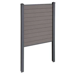 Nimara Finley komposithegn startmodul - H: 150 x L: 95 cm - Brun* Komposithegn - Brun|Alle Komposithegn