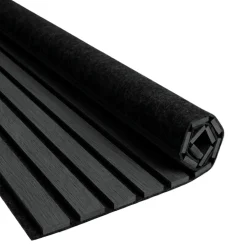 Nimara Fleksibel akustikpanel i sort egetræsfiner 2400x520x18 mm* Fleksible Akustikpaneler|Alle Akustikpaneler