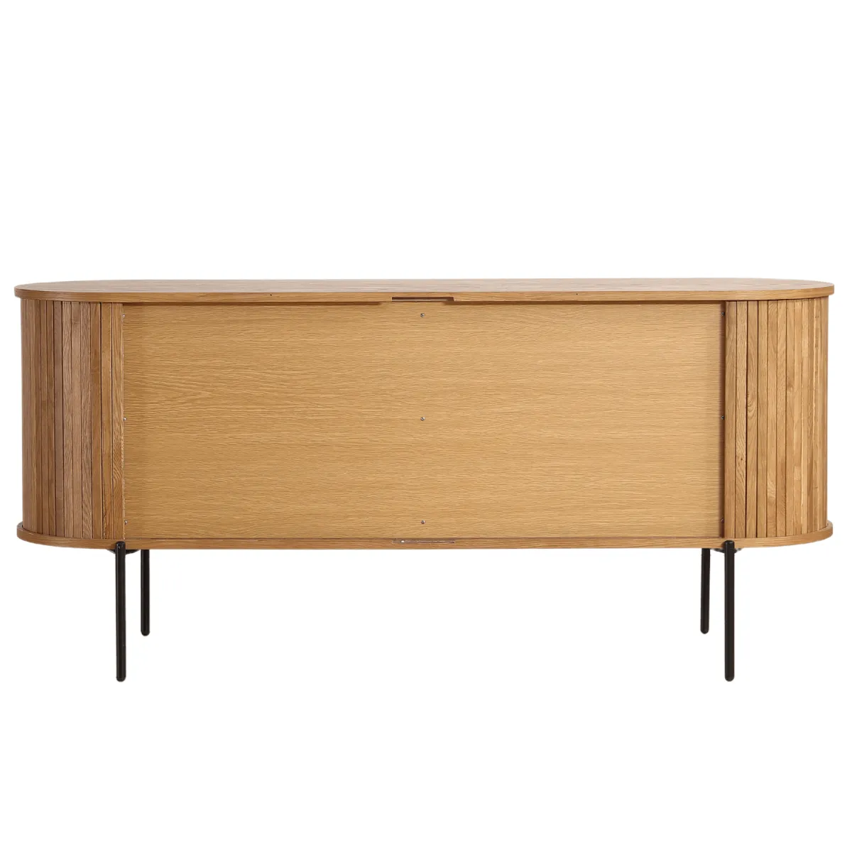 Nimara Florence jalousi skab med lameller i eg 160x45x75 cm* Kommoder & Skænke|Kommoder & Skænke