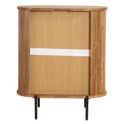 Nimara Florence jalousi skab med lameller i eg 70x40x85 cm* Kommoder & Skænke|Opbevaring Til Stuen