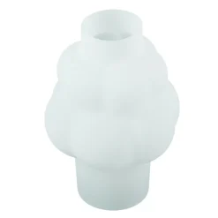Nimara Foxy glas vase hvid 21 cm* Vaser