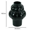 Nimara Foxy glas vase sort 21 cm* Vaser