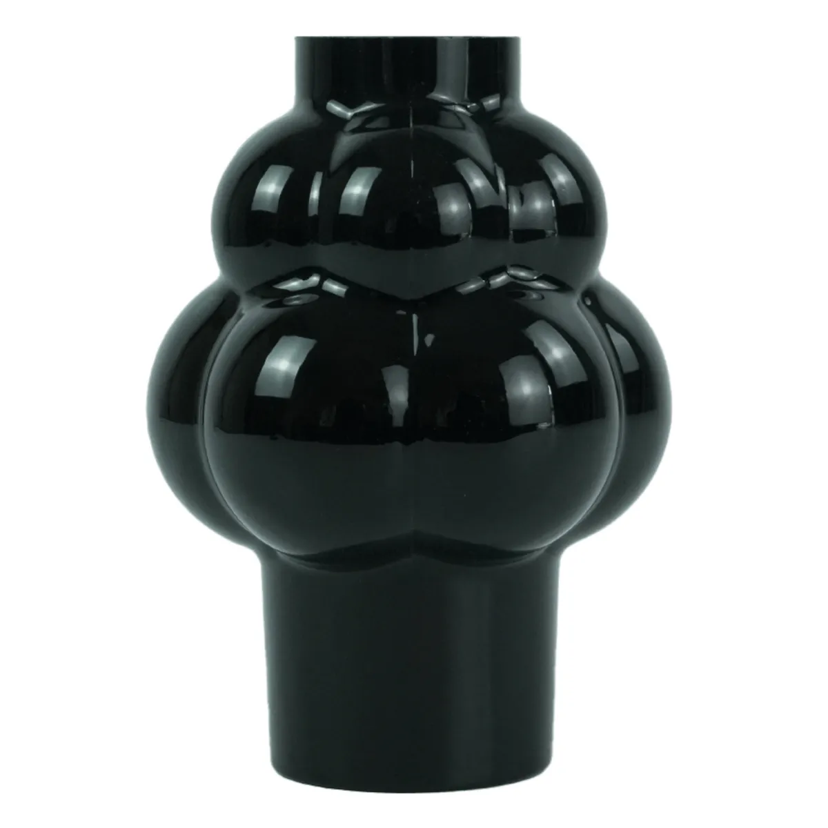 Nimara Foxy glas vase sort 21 cm* Vaser